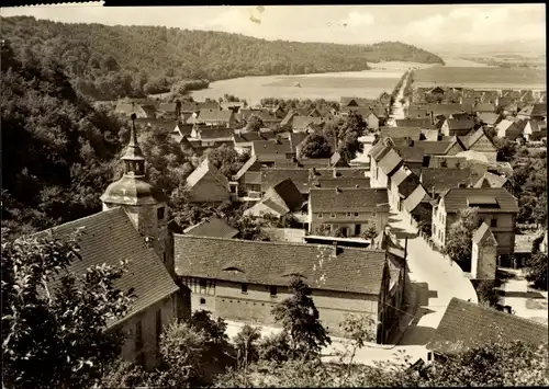 Ak Leißling Weißenfels im Burgenlandkreis, Blick über den Ort