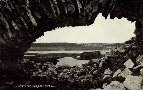 Ak Louisburg Cape Breton Nova Scotia Kanada, Old Fort