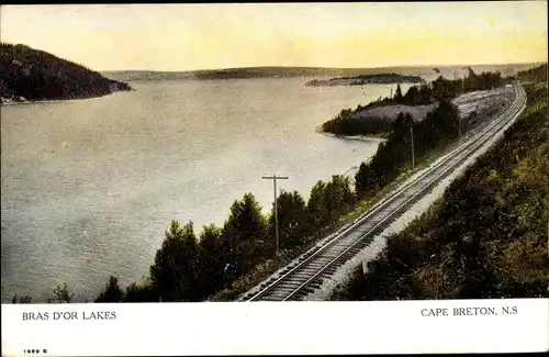 Ak Cape Breton Nova Scotia Kanada, Brad d'Or Lakes