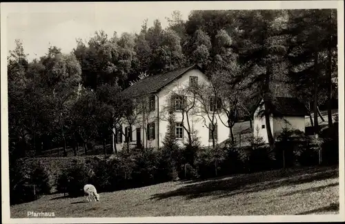 Ak Pracht im Westerwald, Bibel u. Erholungsheim, Pfarrhaus