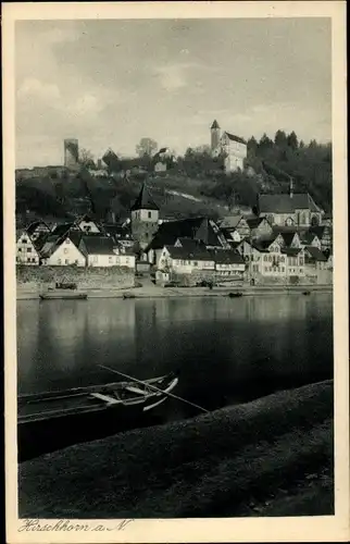 Ak Hirschhorn am Neckar Hessen, Blick auf die Stadt