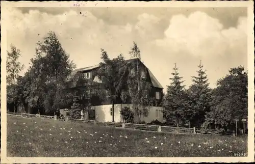 Ak Geising Altenberg Erzgebirge, Haus Waldhof