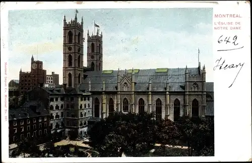 Ak Montreal Québec Kanada, Eglise de Notre Dame