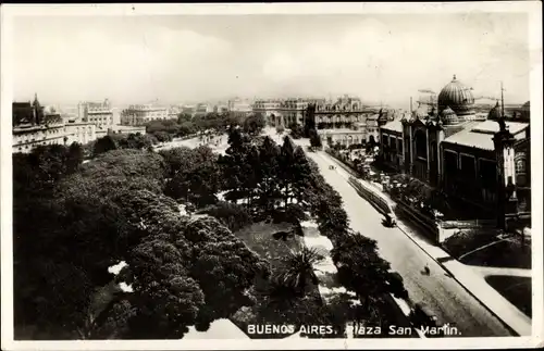 Ak Buenos Aires Argentinien, Plaza San Martin
