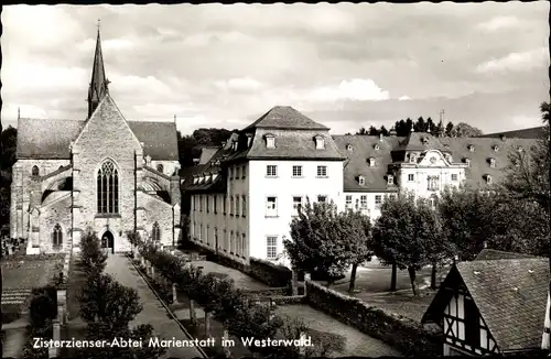 Ak Streithausen Westerwaldkreis, Zisterzienser Abtei Marienstatt
