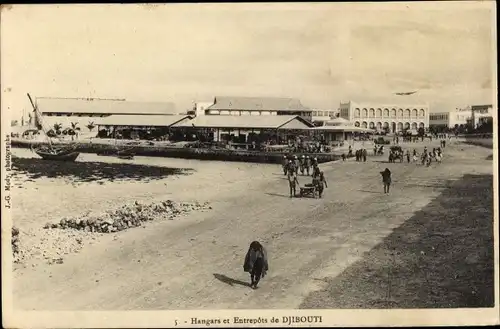 Ak Dschibuti, Hangars et Entrepots