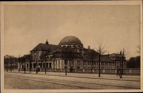 Ak Hamburg Eimsbüttel Rotherbaum, Blick auf das Vorlesungsgebäude