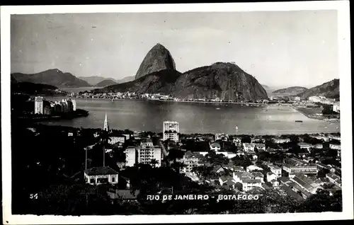 Foto Ak Rio de Janeiro Brasilien, Botafogo, Panorama