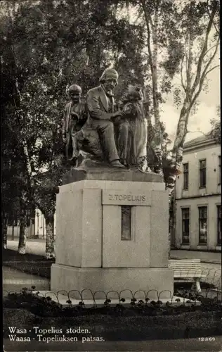 Ak Vaasa Vasa Westfinnland, Topelius stoden