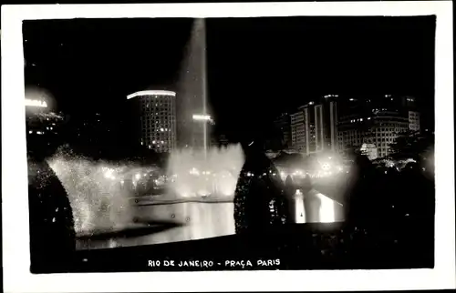 Foto Ak Rio de Janeiro Brasilien, Praca Paris