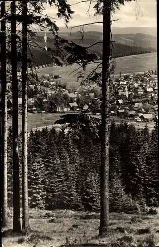 Ak Altenfeld Thüringen, Panorama vom Ort