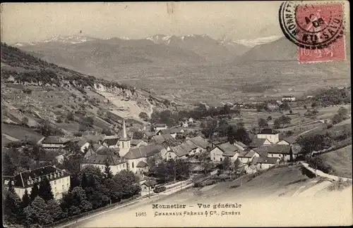 Ak Monnetier Haute Savoie, Vue générale