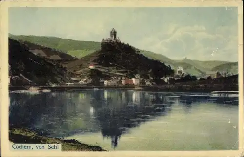 Ak Cochem im Landkreis Cochem Zell Rheinland Pfalz, von Sehl