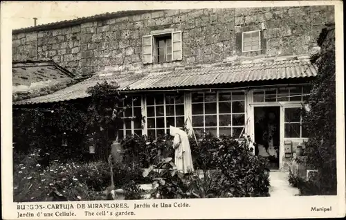 Ak Burgos Kastilien León, Jardin de Una Celda