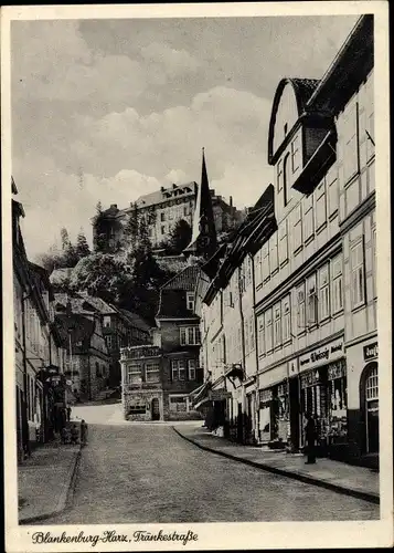 Ak Blankenburg am Harz, Tränkestraße