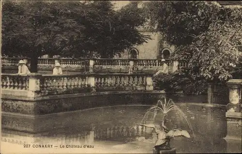 Ak Konakry Conakry Guinea, Le Château d'eau