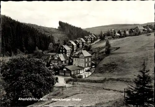 Ak Altenfeld Thüringen, Masserberger Straße