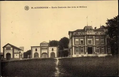 Ak Auderghem Oudergem Brüssel, Ecole Centrale des Arts et Métiers