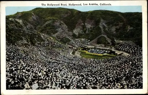 Ak Los Angeles Kalifornien USA, Hollywood Bowl, Freilichttheater