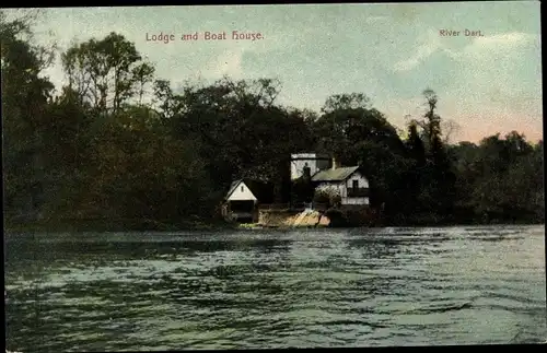 Ak South West England, Lodge and Boat house, River Dart