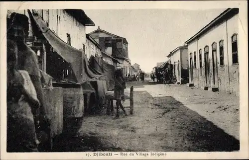 Ak Dschibuti, Rue du Village Indigene