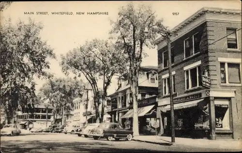 Ak Whitefield New Hampshire USA, Main Street