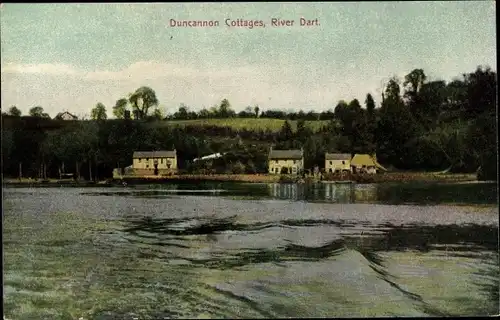 Ak Sotuh West England, Duncannon Cottages, River Dart