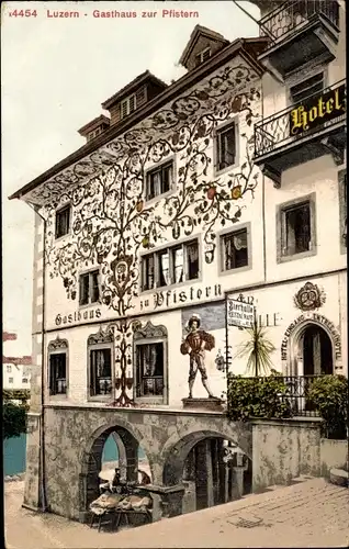 Ak Luzern Stadt Schweiz, Gasthaus zur Pfistern