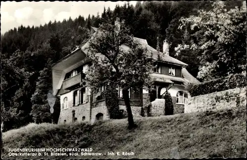 Ak Oberkutterau Dachsberg Schwarzwald, Jugendkurheim
