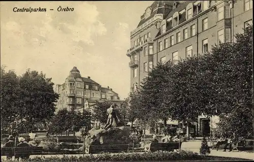 Ak Örebro Schweden, Centralparken