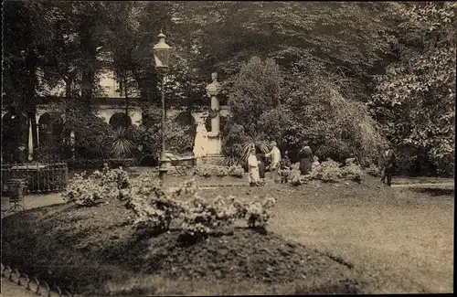 Ak San Sebastian Baskenland, Jardines de la Plaza de Guipúzcoa