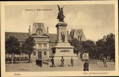 Ak Sedan Ardennes, Museum und Ruhmesdenkmal