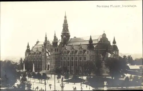 Ak Stockholm Schweden, Nordiska Museet