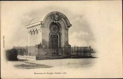 Ak Le Bourget Seine Saint Denis, Monument, Kriegerdenkmal