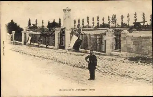 Ak Champigny sur Marne Val de Marne, Monument, Kriegerdenkmal