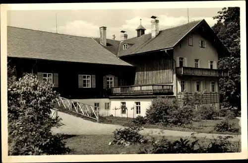 Ak Grafenaschau Schwaigen Oberbayern, Lindenhof, Erholungsheim