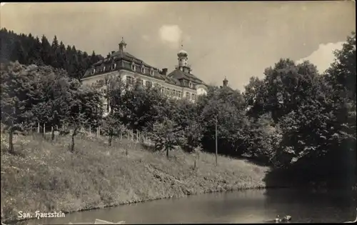 Ak Schaufling Niederbayern, Sanatorium Hausstein