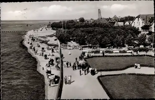 Ak Schönkirchen in Schleswig Holstein, Küstenpartie mit Strand