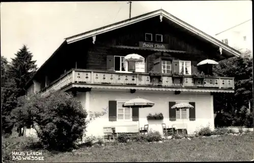 Ak Bad Wiessee in Oberbayern, Badwiesee, Haus Larch