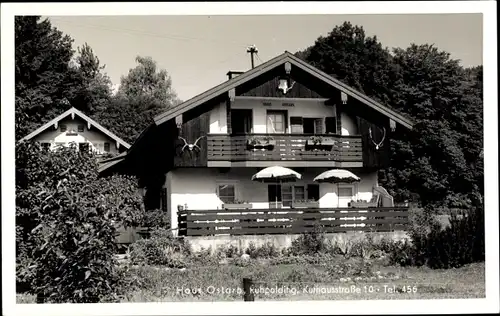 Ak Ruhpolding in Oberbayern, Haus Ostarb, Kurhausstraße 10