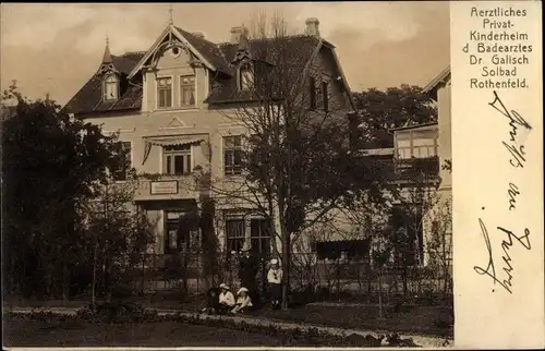 Ak Bad Rothenfelde am Teutoburger Wald, Ärztliches Privat Kinderheim, Dr. Galisch