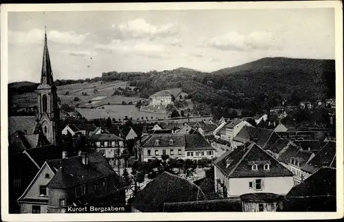 Ak Bad Bergzabern Rheinland Pfalz, Panorama