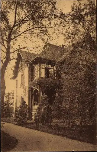 Ak Coswig in Sachsen, Heilstätte Lindenhof, Ansicht der Albert Villa