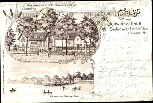 Litho Berlin Steglitz Lichterfelde, Schweizerhaus