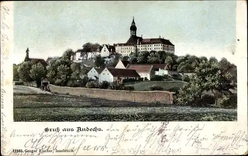 Ak Andechs Oberbayern, Panorama