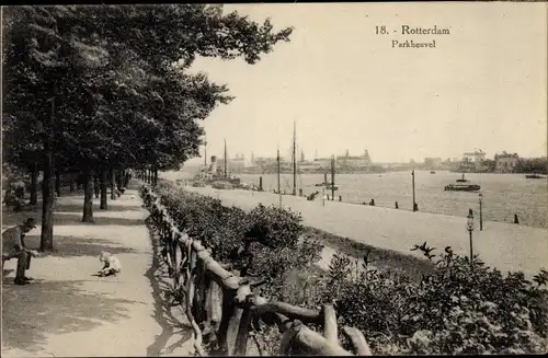 Ak Rotterdam Südholland Niederlande, Parkheuvel