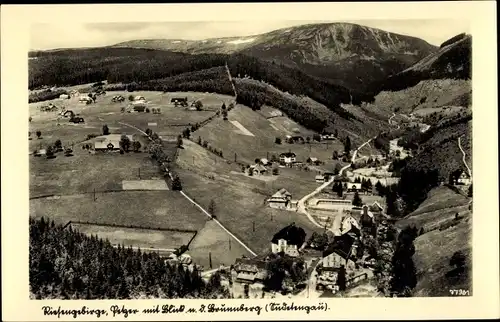 Ak Riesengebirge Reg. Königgrätz, Petzer, Brunnberg