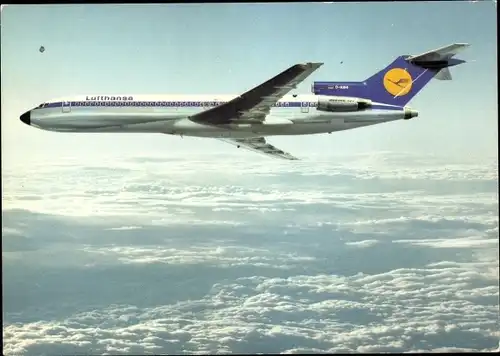 Ak Deutsches Passagierflugzeug, Lufthansa Boeing 727 Europa Jet
