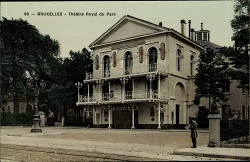 Ak Bruxelles Brüssel, Theatre Royal du Parc