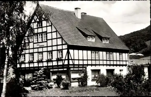 Ak Wenholthausen Eslohe im Hochsauerlandkreis, Pension Haus Wenneruth